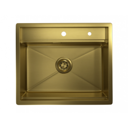 Кухонная мойка GRANULA (6051, ЗОЛОТО САТИН)