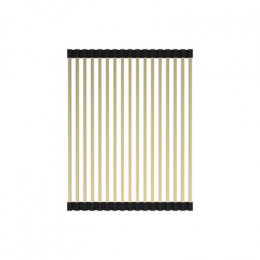 Кухонная мойка Lemark TABAGA 820 прямоугольная из нержавеющей стали с аксессуарами в комплекте: ролл-мат, коландер, разделочная доска цвет: светлое золото (9938134)