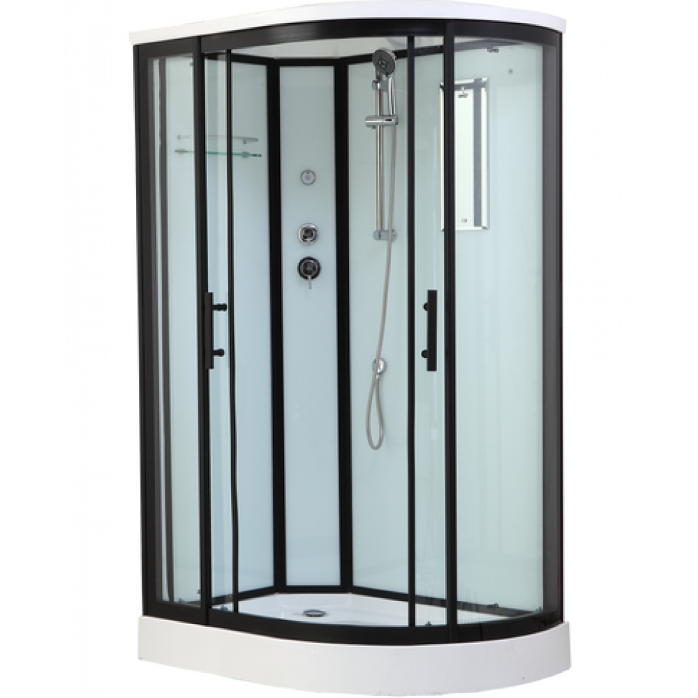 Душевая кабина Timo Standart Black 120*85*220  (T-6602BR)