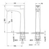 Смеситель  для раковины Lemark Evitta (LM0509C)