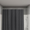 Карниз для ванной комнаты, 110-200 см, хром глянцевый, Elegante, IDDIS, (RSC0120i14)