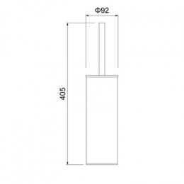 Ершик для туалета Timo Saona напольный (13161/17)