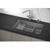 Кухонная мойка GRANULA Kitchen Space (7304U, АЛЮМИНИУМ)