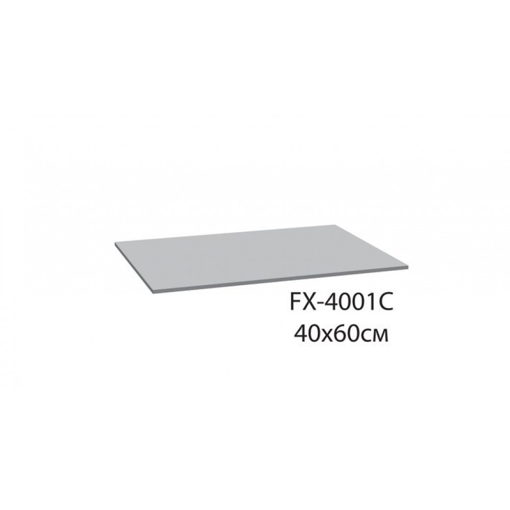 Коврик для ванной Fixsen Soft, синий, 1-ый (40х60 см), (FX-4001C)