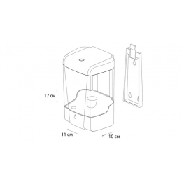 Дозатор для жидкого мыла Fixsen Hotel сенсорный (FX-31012G)