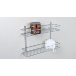 Полка Fixsen прямая двухэтажная цвет серый (FX-730-2)