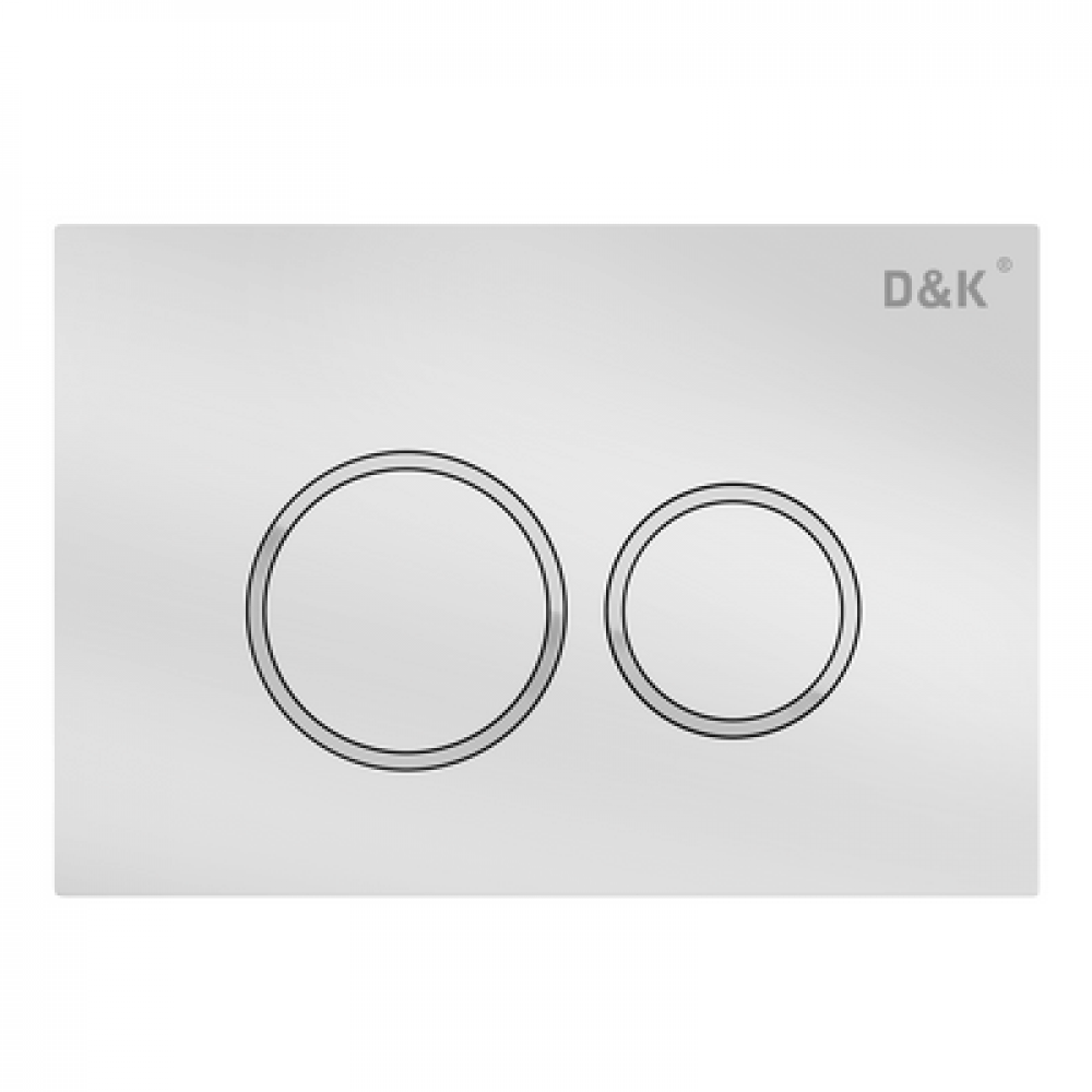 Клавиша смыва D&K Bayern (арт.инсталл DI8050127);белый (DB1529016)