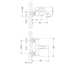 Смеситель для ванны Lemark Evitta (LM0514C)