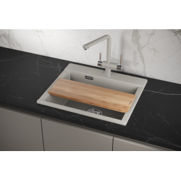 Кухонная мойка GRANULA ESTETICA (5804, БАЗАЛЬТ)