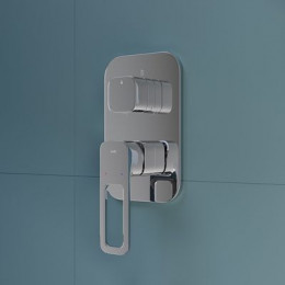 Встраиваемый смеситель с тремя выходами, Slide, IDDIS (SLISB00i68)