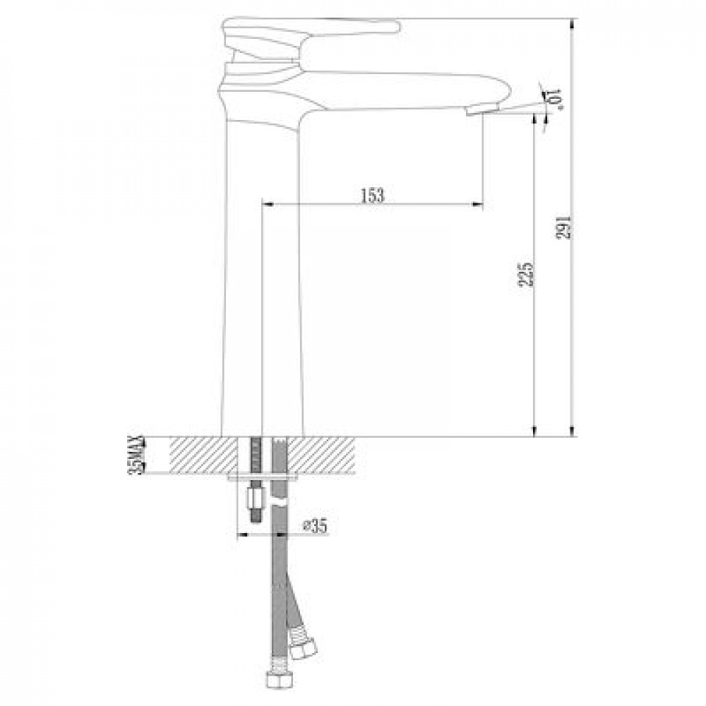 Смеситель для раковины Lemark Status (LM4409C)