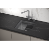 Кухонная мойка GRANULA Kitchen Space (4501U, АЛЮМИНИУМ)