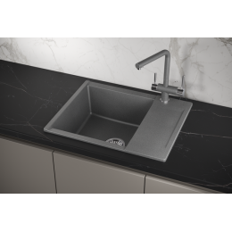 Кухонная мойка GRANULA ESTETICA (6202, ГРАФИТ)
