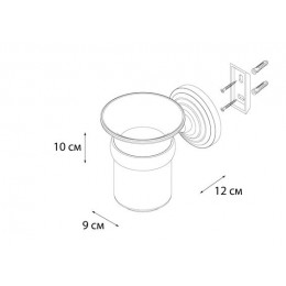 Подстаканник FIXSEN Retro одинарный (FX-83806)