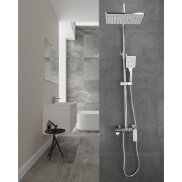 Душевая система, хром, Haiba (HB24639)