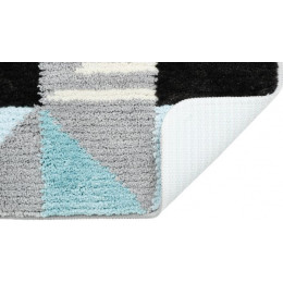 Коврик для ванной Fixsen Visa 1-ый серо-бирюзовый, 50х80см (FX-5005Z)
