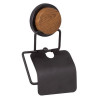 Бумагодержатель Fixsen с крышкой MAGIC WOOD (FX-46010)