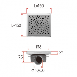 Дренажный канал FASHUN (A411502)