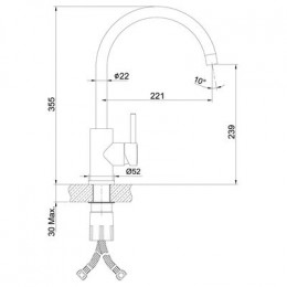 Смеситель для кухонной мойки Lemark Expert (LM5078S)
