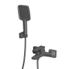 Смеситель для ванны с коротким изливом RUSH Thira (TR3635-44Grey)