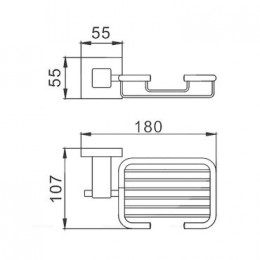 Мыльница Haiba (HB8902-1)