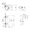 Смеситель для душа Lemark Villa (LM4803B)