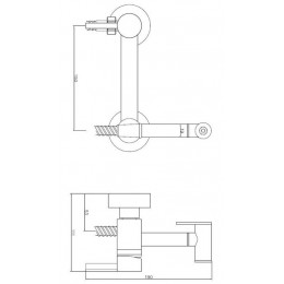Гигиенический душ ESKO (SMH02 BLACK)