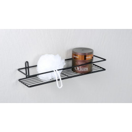 Полка Fixsen прямая одноэтажная черная (FX-730B-1)