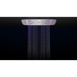 Душевая система встроенная с термостатом Timo Saona черное золото (SX-2319/18SM )