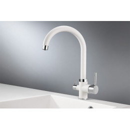 Смеситель для кухни GRANULA (2168, АРКТИК)