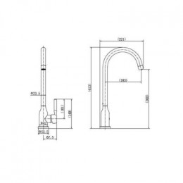 Смеситель для кухни FASHUN (A54022)