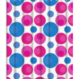 Шторка FASHUN, цветная (A8802)