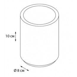 Стакан для зубных щеток FIXSEN Rich (FX-251-3)