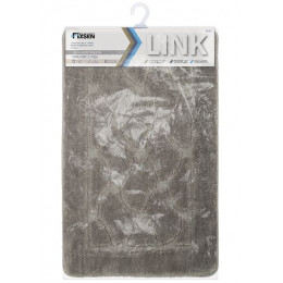 Коврик для ванной Fixsen Link  коричневый 50х80 см. (FX-5002I)