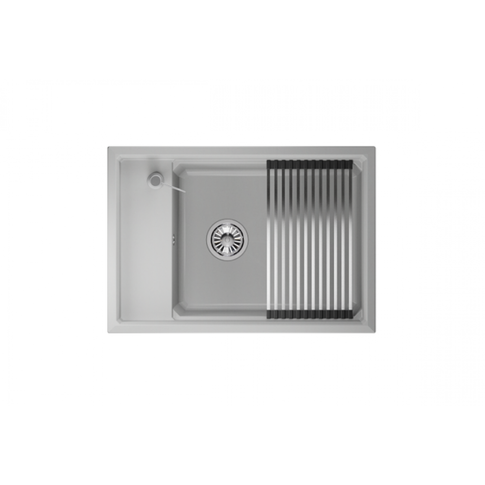 Кухонная мойка GRANULA Kitchen Space (7305, АРКТИК)