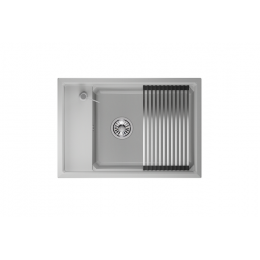 Кухонная мойка GRANULA Kitchen Space (7305, АРКТИК)