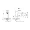 Смеситель для раковины IDDIS Bild (BILBL00i01)