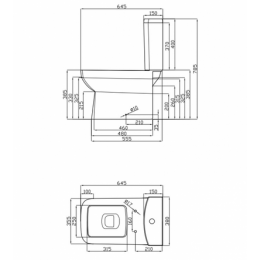 Унитаз подвесной IDDIS Blanco, черный матовый (BLAR3BMi25)