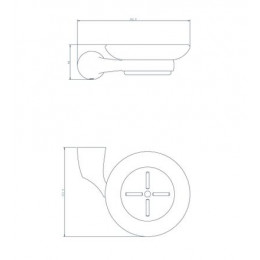 Мыльница стеклянная RUSH Devon (DE75411)