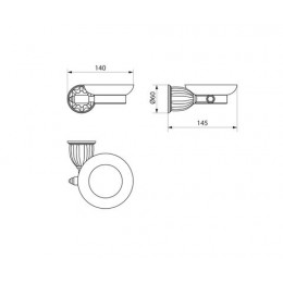 Мыльница керамическая RUSH Socotra (ST12411)