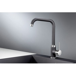 Смеситель для кухни GRANULA (0041, ШВАРЦ)