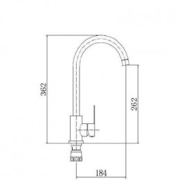 Смеситель для кухни FASHUN (A54001-8)