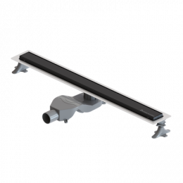 Душевой лоток Premium Linear 60см, нерж.сталь черный