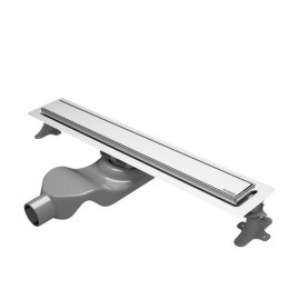 Душевой лоток Premium Linear 60см, нерж.сталь ХРОМ