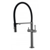 Смеситель для кухни UNO Shine Gun Metal c краном для питьевой воды