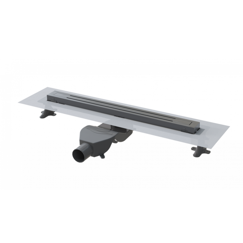 Душевой лоток Premium Trendy 60см, нерж.сталь GUN METAL