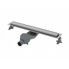 Душевой лоток Premium Linear 80см, нерж.сталь ХРОМ