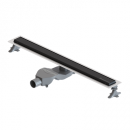 Душевой лоток Premium Linear 80см, нерж.сталь ЧЕРНЫЙ
