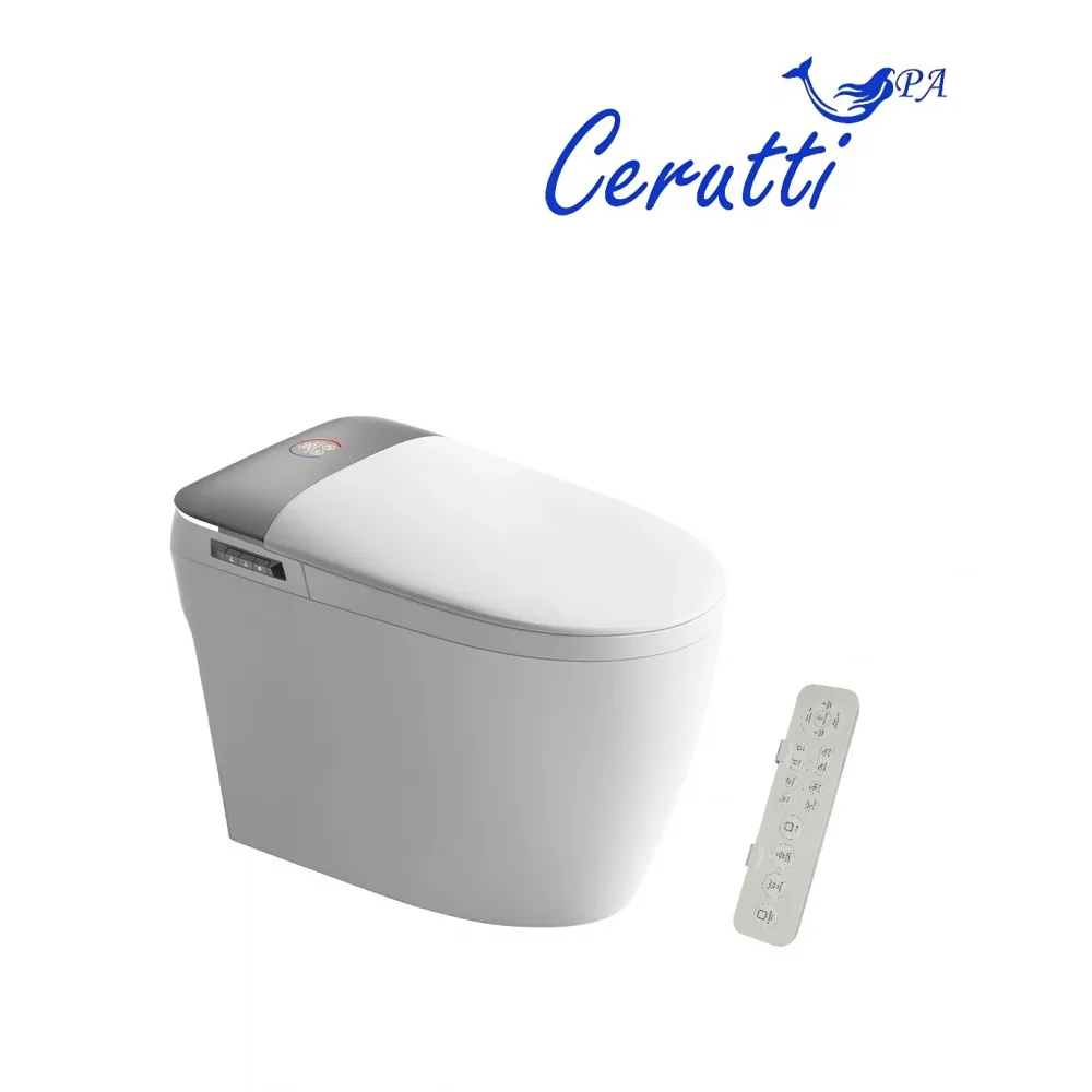 Унитаз ERSILIA Smart напольный с дистанционным управлением Ceruttispa CT10616 (680x400x470)