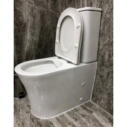 Унитаз ADIGE напольный безободковый Ceruttispa CT7836 (620х365х820)